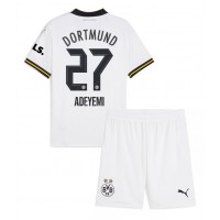 Dětský fotbalový dres Borussia Dortmund Karim Adeyemi #27 2024-25 Třetí Krátký Rukáv (+ trenýrky)